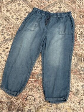Good Hart Cuffed Lyocell Pants